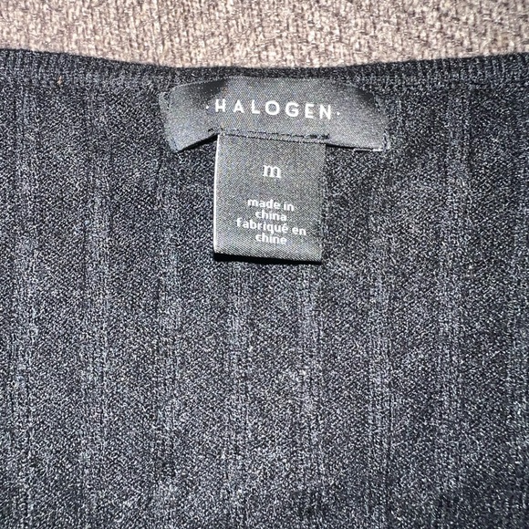 Halogen Thin Black Sweater Size M - Picture 1 of 2